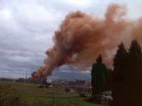 Denuncian una nube tóxica producida en ArcelorMittal