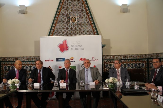 Juan Rosell en el Foro Nueva Murcia