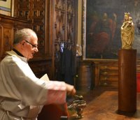 Una imagen de la Virgen del Pilar, bendecida en Zaragoza, presidirá en Miami (EE.UU.) una misa este sábado