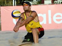 La pareja española de voley playa formada por Pablo Herrera y Adrián Gavira