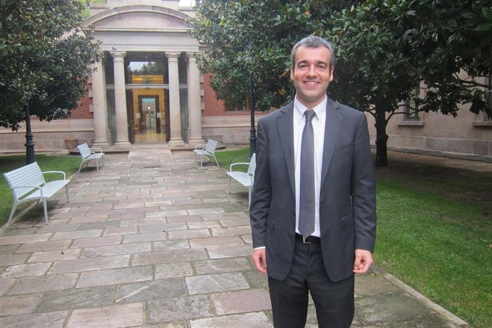 El portavoz del PSC en el Parlament, Maurici Lucena.