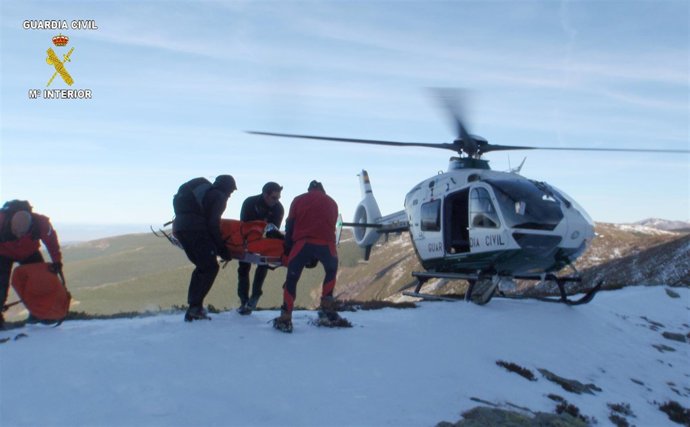 Momento Del Traslado Del Herido