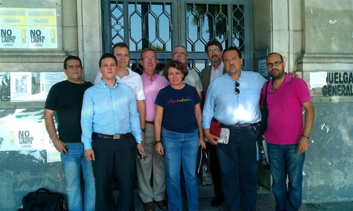 Firma del convenio colectivo de Comercio en Mälaga 2013-2014 ccoo ugt y fecoma