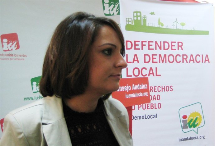 La secretaria de Política Institucional de IULV-CA, Mari Carmen Cantero