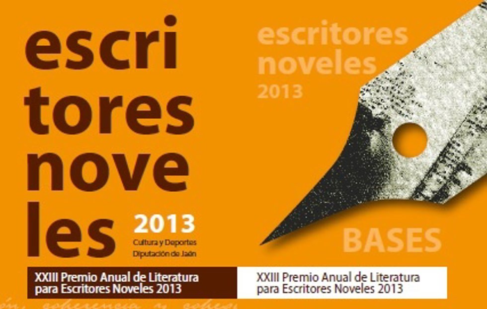 Cartel del Premio de Literatura de la Diputación de Jaén