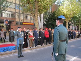 Celebración del Día de la Guardia Civil en Pamplona