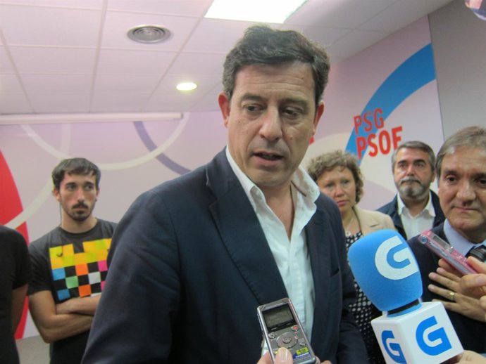El secretario xeral del PSdeG, José Ramón Gómez Besteiro