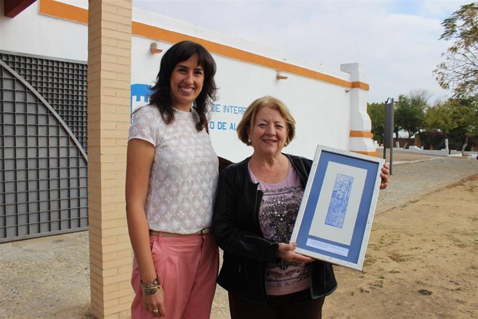 Visita de la familia de Claudio Guerín a Alcalá de Guadaíra (Sevilla)