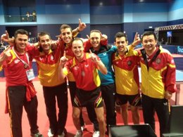 Equipo español de tenis de mesa