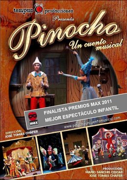 Cartel de 'Pinocho, un cuento musical'