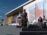 El Papa exhorta a los peregrinos a ser "cristianos con obras"