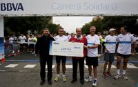 La VII Carrera Solidaria BBVA recauda 160.000 euros para crear un economato solidario coordinado por Cáritas