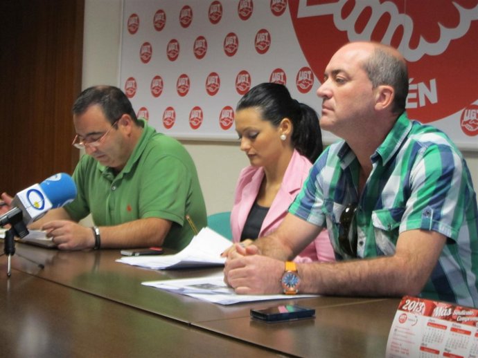 Antonio García, María del Carmen García y Miguel Ángel Cazalilla
