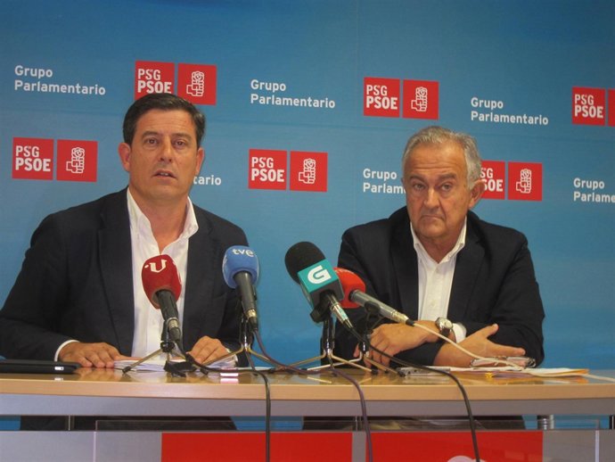 José Ramón Gómez Besteiro y José Luis Méndez Romeu (PSdeG)