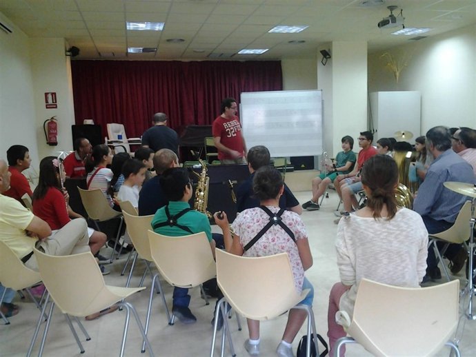 Taller del programa 'Ilusionando con el jazz'