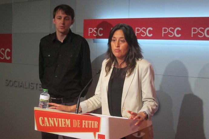 Javier López (JSC) y Esther Niubó (PSC)
