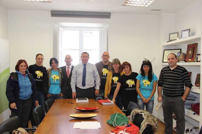 Reunión equipo de Gobierno de Laredo con Aspacan