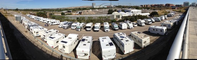 Autocaravanas en Estación Autobuses Zaragoza