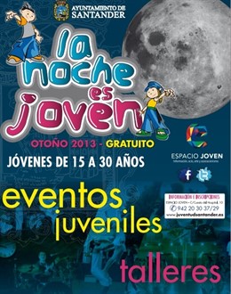 Cartel de la nueva edición de 'La Noche es joven'