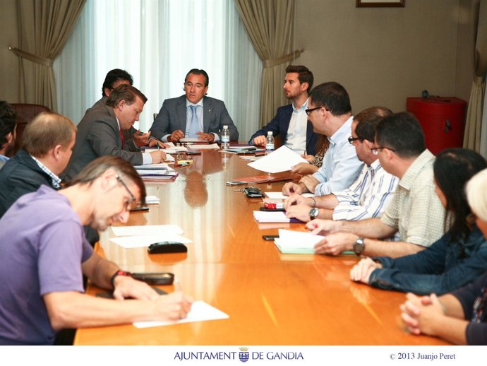 Junta de Portavoces del Ayuntamiento de Gandia