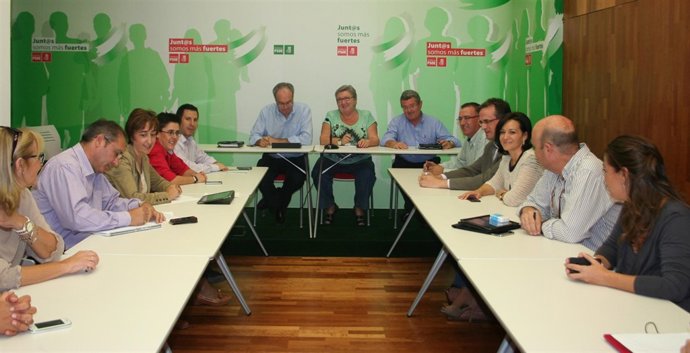 Reunión de la ejecutiva del PSOE de Córdoba