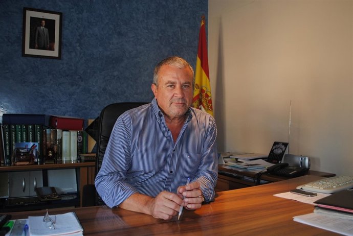 Rodrigo Sánchez, en su despacho de Alcaldía