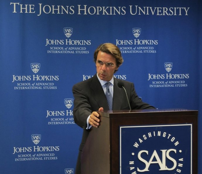 El expresidente del Gobierno José María Aznar