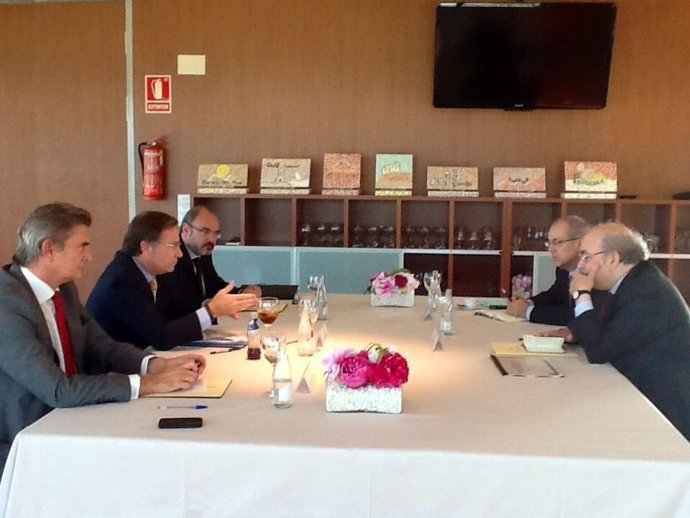 Reunión Moragues y Mas-Colell