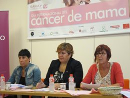 Trini Asiain, Ana Ros, y Tere Sáez.