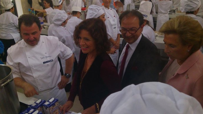 Martín Berasategui y Ana Botella