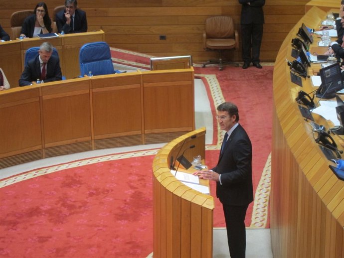 Feijóo en el Debate sobre el Estado de la Autonomía.