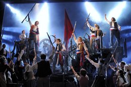 Escena del musical 'Los Miserables'