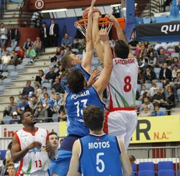 Tomas Satoransky en el Cajasol - Gipuzkoa Basket