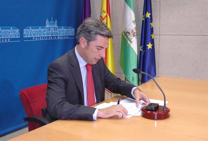 Lorite en la rueda de prensa