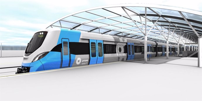 Tren que Alstom suministrará a Sudáfrica