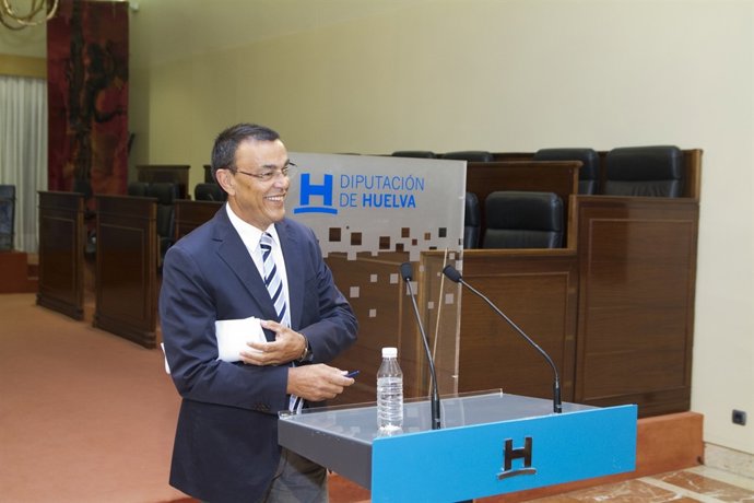 El presidente de la Diputación de Huelva, Ignacio Caraballo.