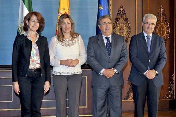 Díaz se reúne hoy con Zoido, María del Mar González y Jiménez Barrios