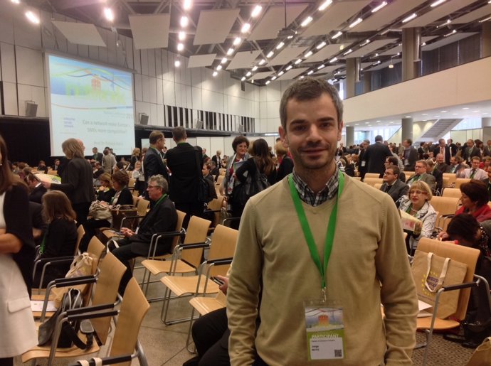 El jefe de innovación de la Cámara de Comercio de Cantabria, Jorge Muyo