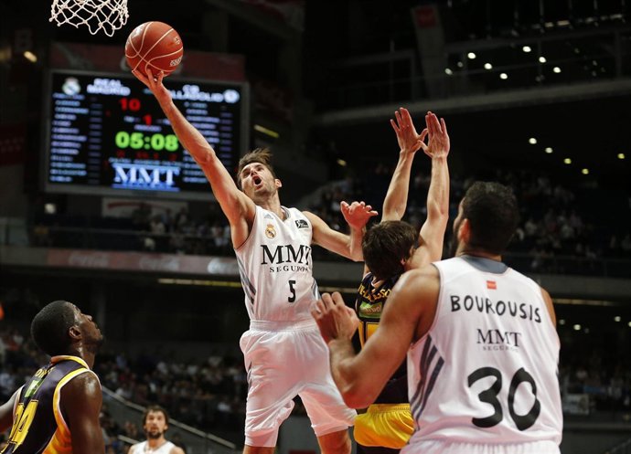 Rudy Fernández en el Real Madrid - Valladolid