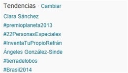Trending Topic Clara Sánchez