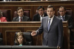 Mariano Rajoy, en el Congreso