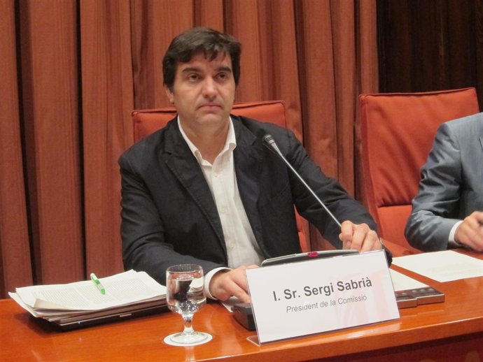 El presidente de la Comisión de Asuntos Institucionales, Sergi Sabrià
