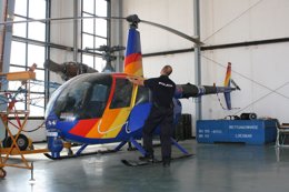 Helicóptero robado
