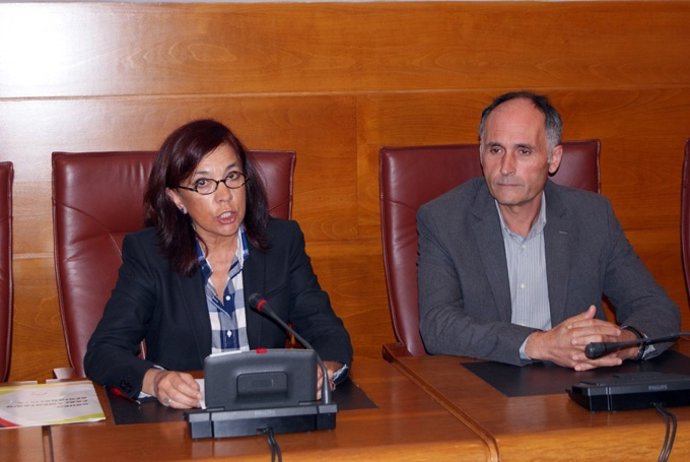 Matilde Ruiz y alcalde