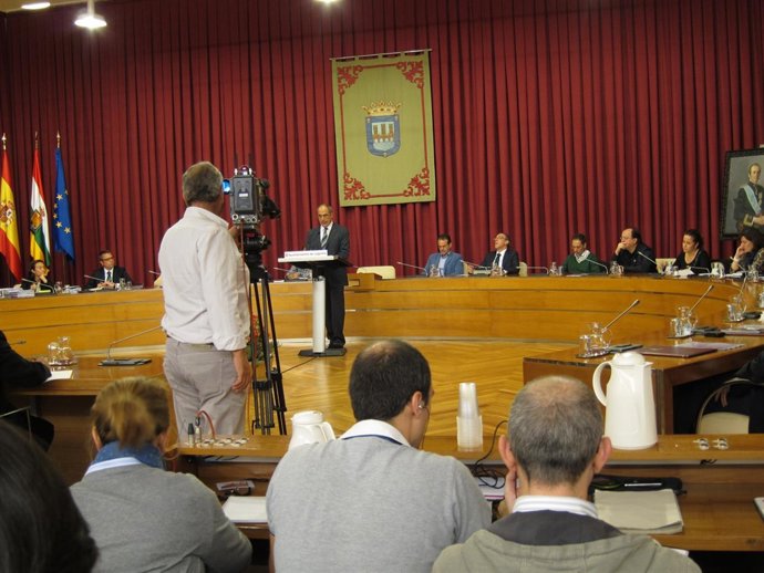 Domingo Dorado, interviniendo en el Debate sobre el Estado de la Ciudad 2013