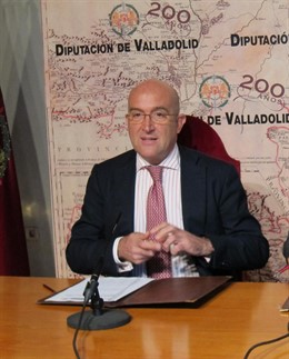 Jesús Julio Carnero, presidente de la Diputación de Valladolid.