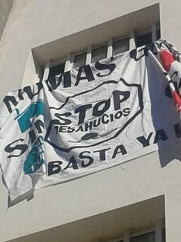 Imagen de la ocupación del edificio L'Esperança