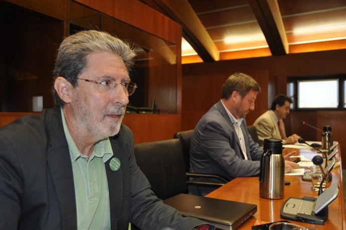 El diputado de IU, Adolfo Barrena