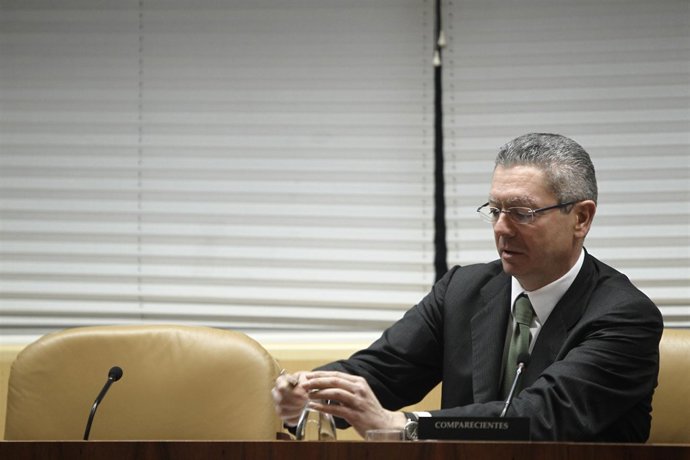 Gallardón, Aguirre, Ignacio González y Leguina en la Asamblea de Madrid