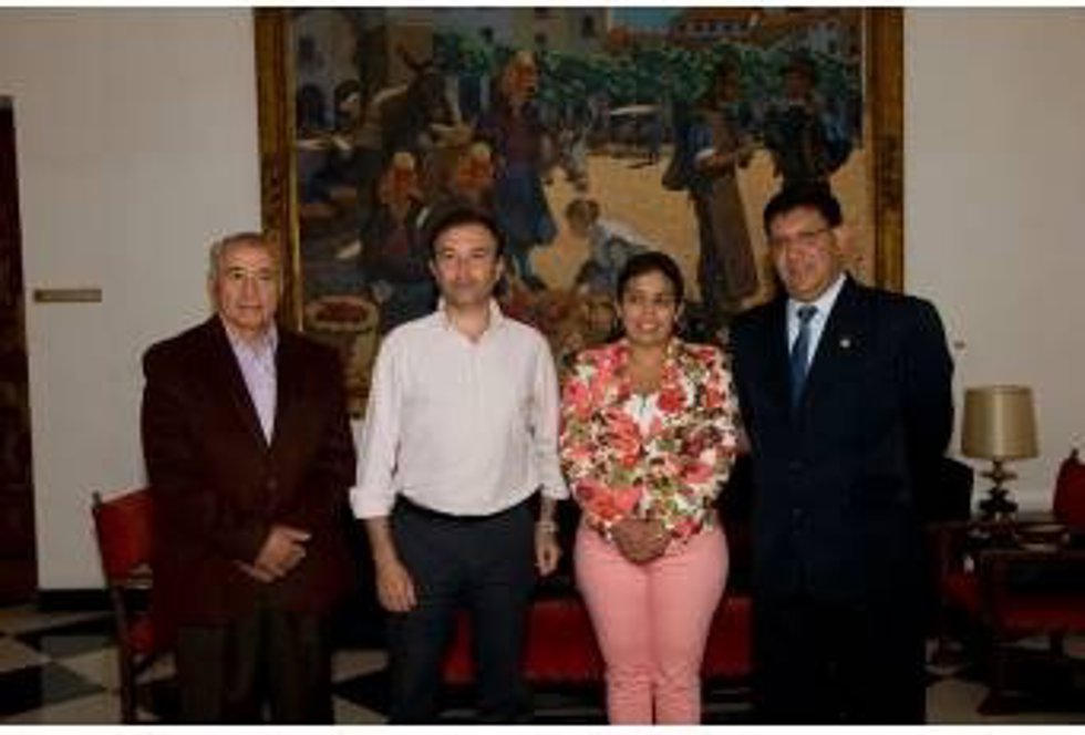 Visita a la Diputación de Cáceres